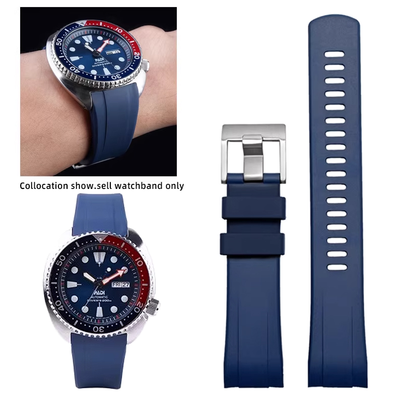 Seiko Watch Prospex - Pasek do zegarka FKM do Seiko