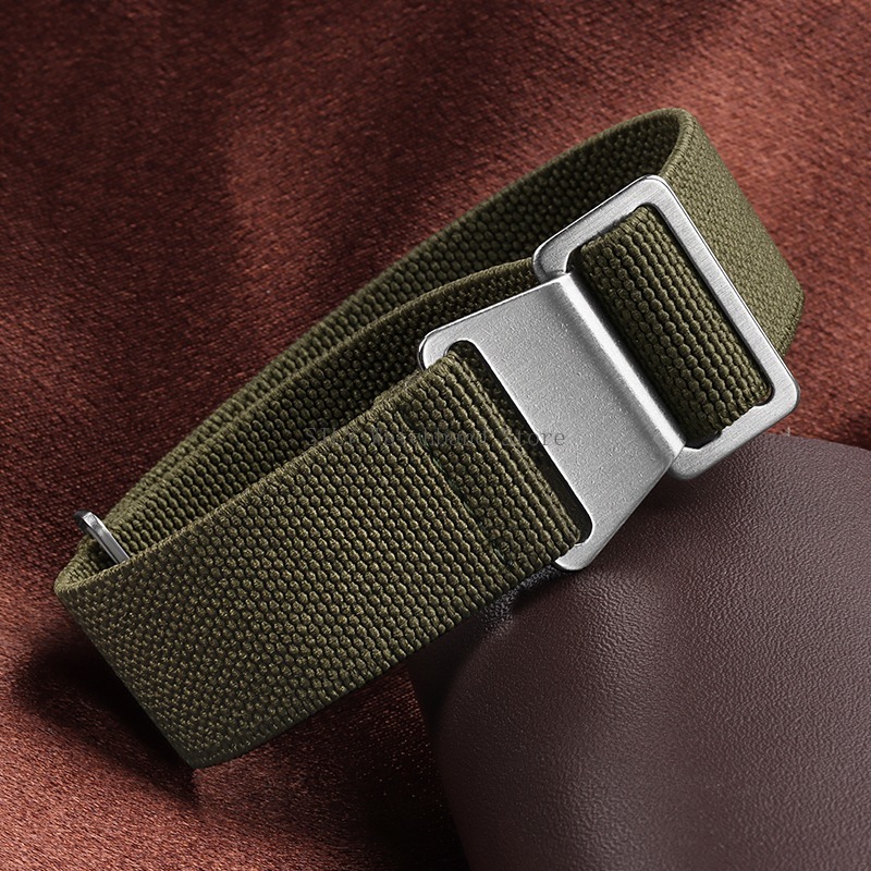 Nylonowy pleciony pasek do zeg – Parachute Strap Elastic recenzja i cena