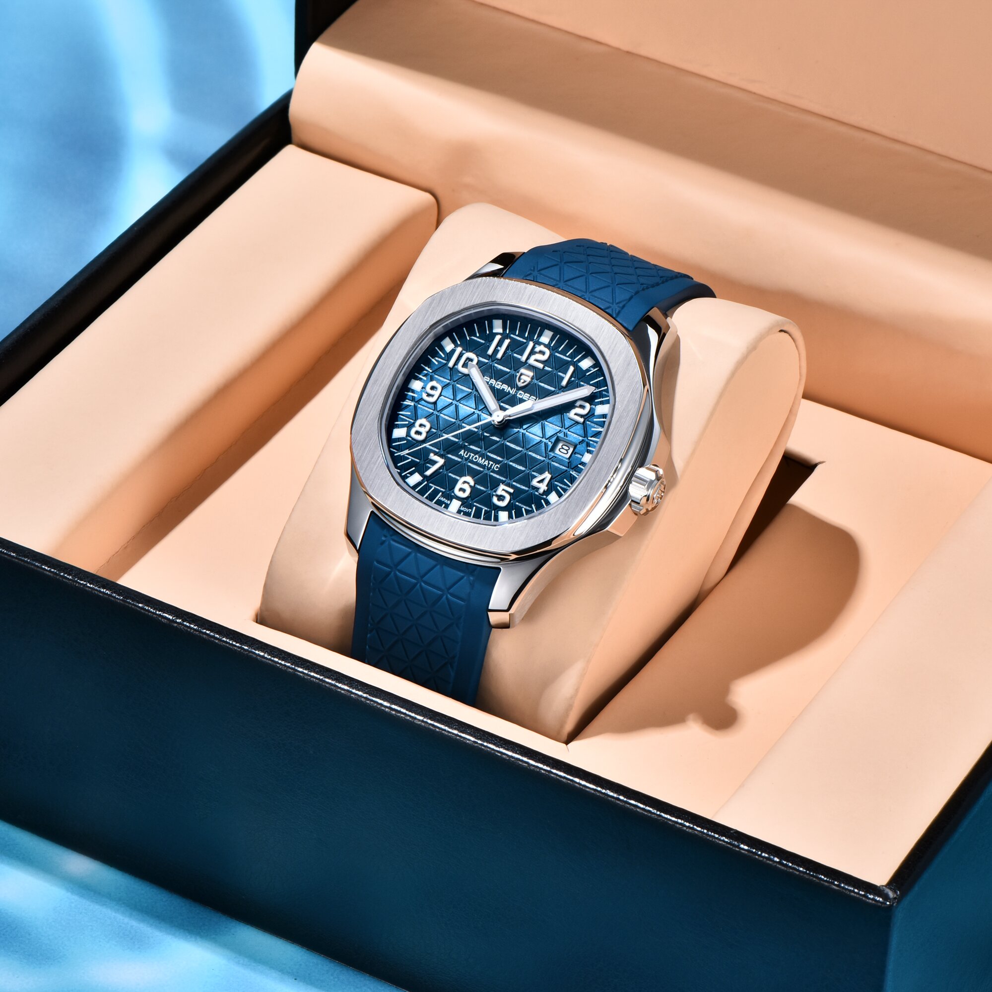 Zegarek męski PAGANI DESIGN Up – Rubber Strap Diver recenzja i cena