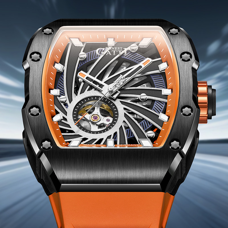 BONEST GATTI Top Germany Phant – Rubber Strap Diver recenzja i cena