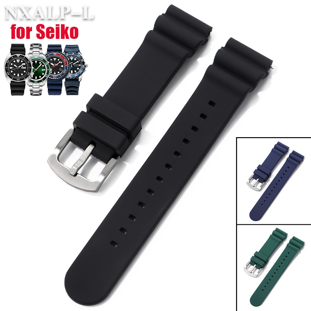 Pasek silikonowy 20mm 22mm do  – Seiko Watch Prospex recenzja i cena