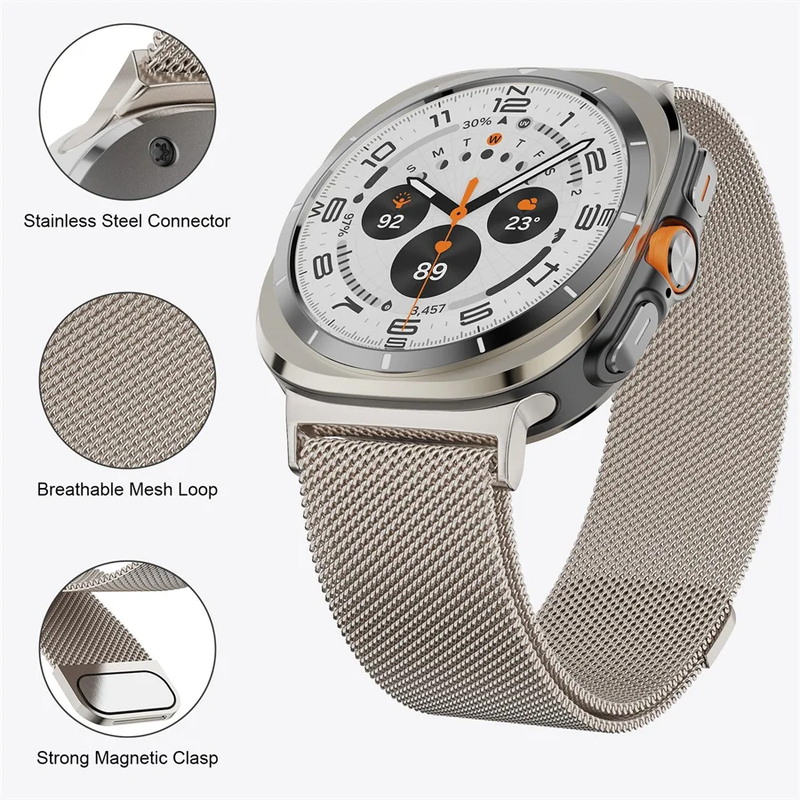 Metalowy pasek magnetyczny do  – Milanese Loop Magnetic recenzja i cena